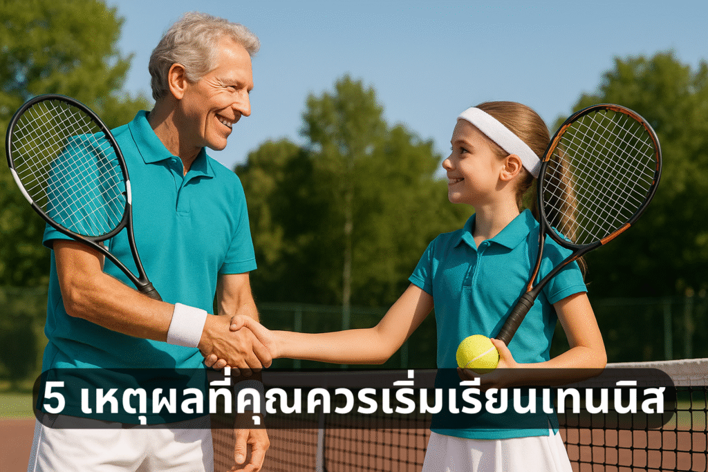 เทนนิสสำหรับเด็กและผู้ใหญ่