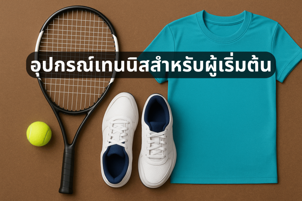 อุปกรณ์เทนนิสสำหรับผู้เริ่มต้น